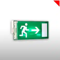 eclairage-secour Les éclairages de scours, BAES, sont autonomes en cas de coupure d'électricité et permettent d'indiquer les issues de secours les plus proches.